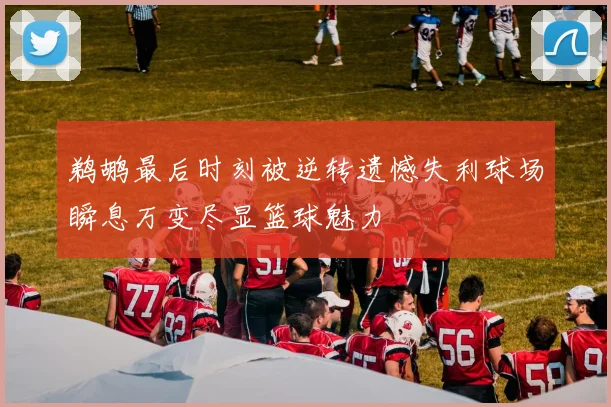 鹈鹕最后时刻被逆转遗憾失利球场瞬息万变尽显篮球魅力